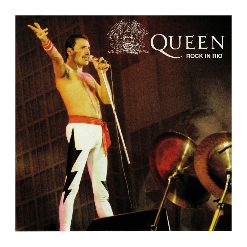 QUEEN Rock In Rio (blue vinyl LP) - RARE