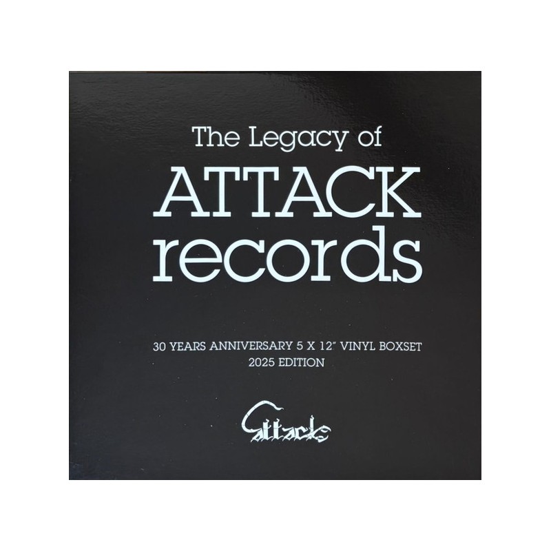 Emmanuel Top – The Legacy Of Attack Records 30 Years Anniversary - Coffret 5 vinyles2