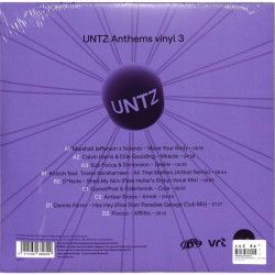 Various – UNTZ Anthems  vinyl 3 - Double lp