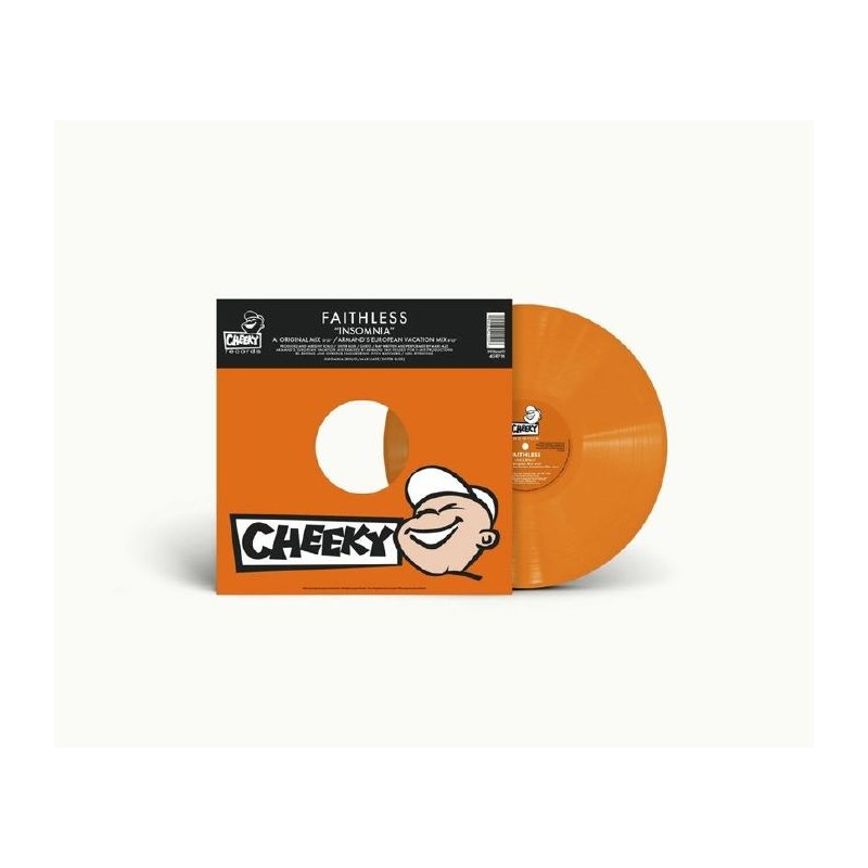FAITHLESS Insomnia (30th Anniversary Edition) - vinyle orange